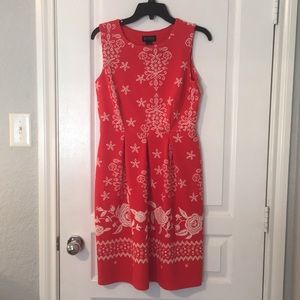 Red Flower Dress